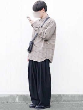 「KLEMAN（クレマン）の＜KLEMAN＞ PADRE/シューズ（モカシン/デッキシューズ）」を使った、89さん（メンズ・168cm）の秋コーディネート