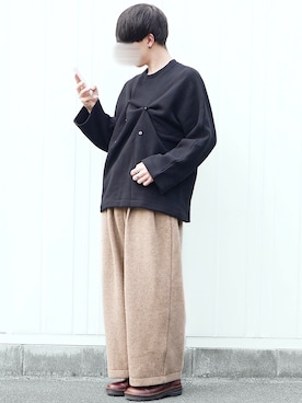 「neverlamp（ネバーランプ）のアイテム」を使った、89さん（メンズ・168cm）の秋コーディネート