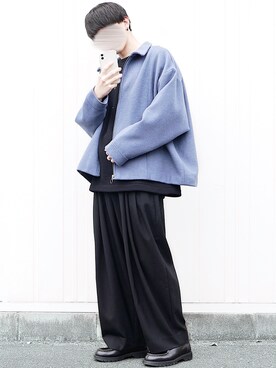 「KLEMAN（クレマン）の＜KLEMAN＞ PADRE/シューズ（モカシン/デッキシューズ）」を使った、89さん（メンズ・168cm）の秋コーディネート