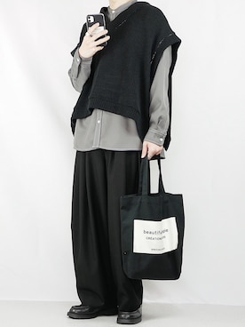 「KLEMAN（クレマン）の＜KLEMAN＞ PADRE/シューズ（モカシン/デッキシューズ）」を使った、89さん（メンズ・168cm）の冬コーディネート