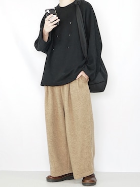 「neverlamp（ネバーランプ）のアイテム」を使った、89さん（メンズ・168cm）の冬コーディネート