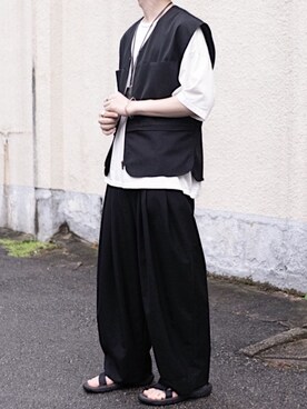 「neverlamp（ネバーランプ）のアイテム」を使った、89さん（メンズ・168cm）の夏コーディネート