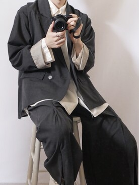 89さん（メンズ・168cm）の秋コーディネート