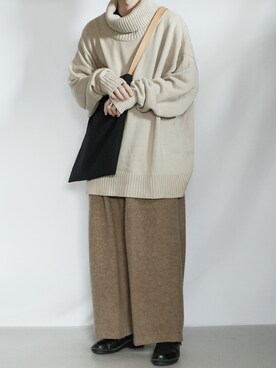 「Clut（クルト）のアイテム」を使った、89さん（メンズ・168cm）の冬コーディネート