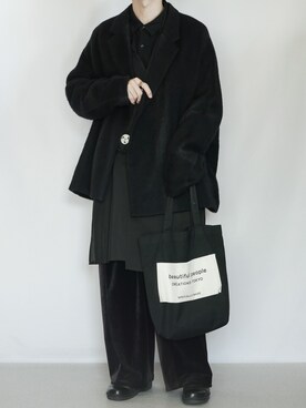 89さん（メンズ・168cm）の冬コーディネート