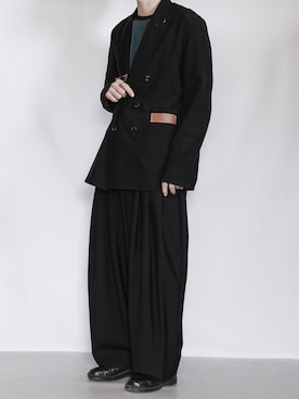「sunsea」｜「アイテム（その他シューズ）」を使った、89さん（メンズ・168cm）の春コーディネート