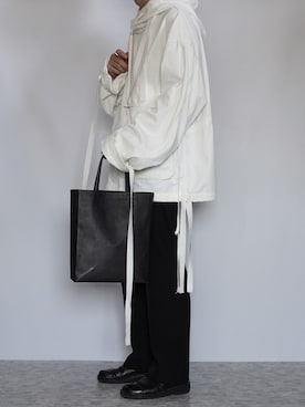 「sunsea」｜「アイテム（その他シューズ）」を使った、89さん（メンズ・168cm）の春コーディネート