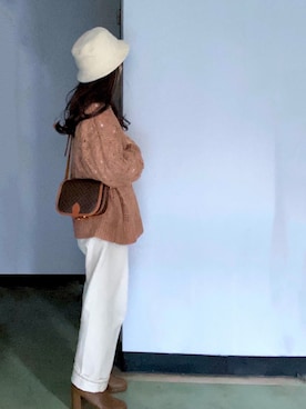 「アプレジュール」｜「アイテム（ブーツ）」を使った、rikaさん（レディース・154cm）の秋コーディネート