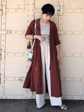 Naoさん（レディース・157cm）の夏コーディネート