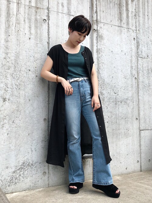 Pageboy 新宿ミロードnaoさんのワンピースを使ったコーディネート Zozotown