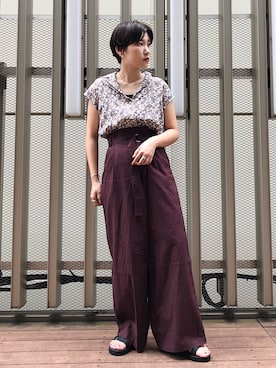 Naoさん（レディース・158cm）の夏コーディネート