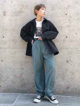 Naoさん（レディース・158cm）の冬コーディネート