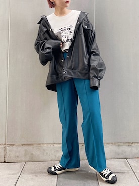 Naoさん(レディース・158cm)の夏コーディネート