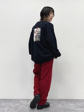 Naoさん（レディース・158cm）の冬コーディネート