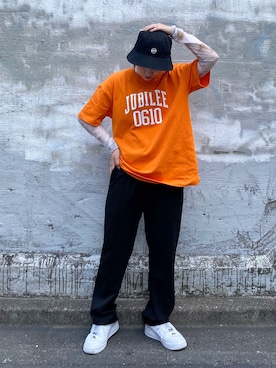 「PBLIM（ページボーイリム）の【PAGEBOYLIM】シアータートルインナー（Tシャツ/カットソー）」を使った、Naoさん（レディース・158cm）の夏コーディネート