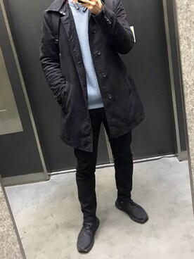 じんさん（メンズ・171cm）の冬コーディネート
