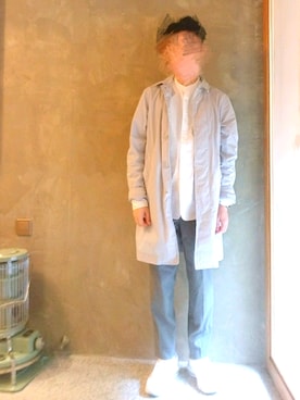「coen（コーエン）のアイテム（ピーコート）」を使った、Alv. さん（メンズ・167cm）の冬コーディネート
