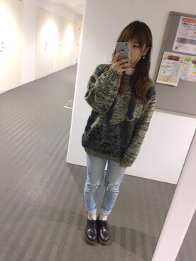 「madder vintage」｜minamiさん（レディース・156cm）の冬コーディネート