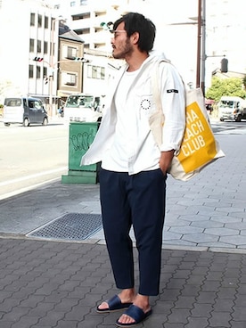 「PORT LONGBEACH（ポート ロングビーチ）のアイテム」を使った、タータスストアー大阪さん（メンズ・174cm）の冬コーディネート