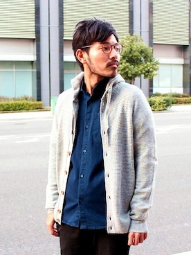 「PORT LONGBEACH（ポート ロングビーチ）のアイテム」を使った、タータスストアー大阪さん（メンズ・174cm）の春コーディネート