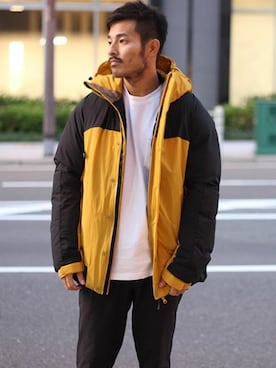 「mellow people（メローピープル）のアイテム」を使った、タータスストアー大阪さん（メンズ・174cm）の秋コーディネート