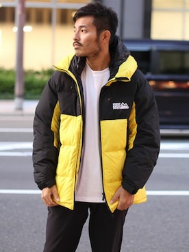 「mellow people（メローピープル）のアイテム」を使った、タータスストアー大阪さん（メンズ・174cm）の秋コーディネート