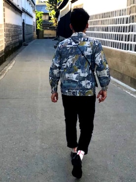 「アイテム（ピアス（片耳用））」を使った、tom__knさん（メンズ・165cm）の春コーディネート