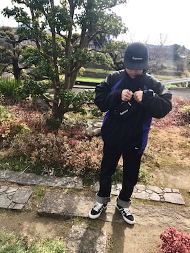 「Back Channel（バックチャンネル）のアイテム（ジャケット/アウター）」を使った、tom__knさん（メンズ・165cm）の冬コーディネート