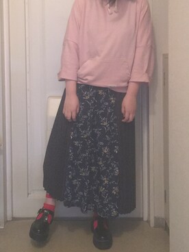 「CLOSE-UP（クローズアップ）のアイテム（トップス）」を使った、N a t s u k i 🐰さん（レディース・157cm）の夏コーディネート