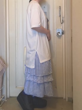 「nice claup」｜「アイテム（その他）」を使った、N a t s u k i 🐰さん（レディース・157cm）の夏コーディネート
