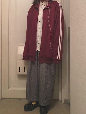 「だぼだぼ」｜「アイテム（その他）」を使った、N a t s u k i 🐰さん（レディース・157cm）の秋コーディネート