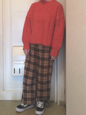 「w closet」｜「アイテム（その他）」を使った、N a t s u k i 🐰さん（レディース・157cm）の秋コーディネート