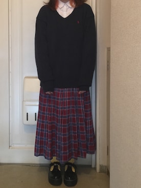「w closet」｜「アイテム（その他）」を使った、N a t s u k i 🐰さん（レディース・157cm）の秋コーディネート