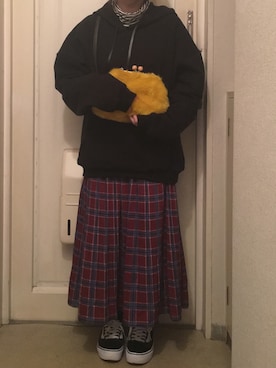 「w closet」｜「アイテム（その他）」を使った、N a t s u k i 🐰さん（レディース・157cm）の秋コーディネート
