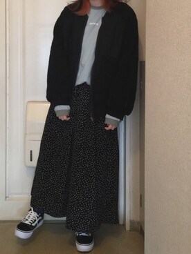 「w closet」｜「アイテム（その他）」を使った、N a t s u k i 🐰さん（レディース・157cm）の冬コーディネート