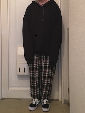 「はらぺこ商店」｜N a t s u k i 🐰さん（レディース・157cm）の冬コーディネート