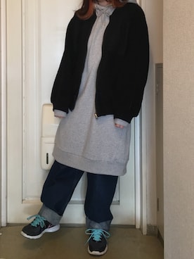 「w closet」｜「アイテム（その他）」を使った、N a t s u k i 🐰さん（レディース・157cm）の冬コーディネート