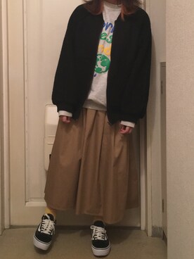 「w closet」｜「アイテム（その他）」を使った、N a t s u k i 🐰さん（レディース・157cm）の冬コーディネート
