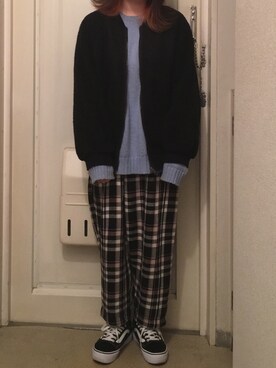 「w closet」｜「アイテム（その他）」を使った、N a t s u k i 🐰さん（レディース・157cm）の冬コーディネート