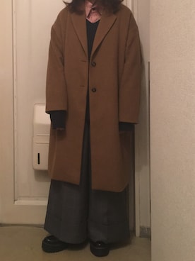 「はらぺこ商店」｜N a t s u k i 🐰さん（レディース・157cm）の冬コーディネート