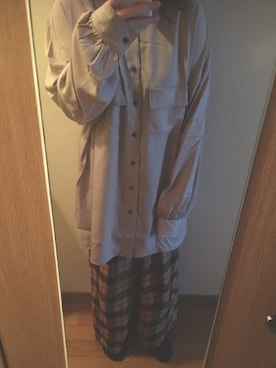 「w closet」｜「アイテム（その他）」を使った、N a t s u k i 🐰さん（レディース・157cm）の秋コーディネート