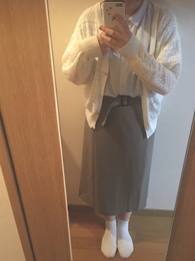 「AS KNOW AS」｜「アイテム（パンプス）」を使った、N a t s u k i 🐰さん（レディース・157cm）の秋コーディネート