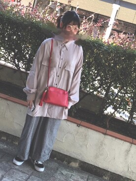 「CHIHIRO YASUDA（チヒロ ヤスダ）のアイテム」を使った、N a t s u k i 🐰さん（レディース・157cm）の秋コーディネート