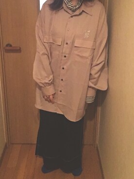 「CHIHIRO YASUDA（チヒロ ヤスダ）のアイテム」を使った、N a t s u k i 🐰さん（レディース・157cm）の冬コーディネート