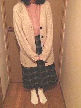 「LE SOUK（ルスーク）のアイテム」を使った、N a t s u k i 🐰さん（レディース・157cm）の冬コーディネート