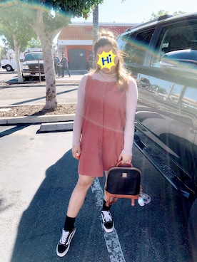 「DOONEY＆BOURKE（ドゥーニー＆バーク）のアイテム」を使った、Etilrats Ginbaさん（レディース・163cm）の冬コーディネート