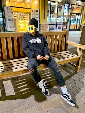 「WINTER STYLE」｜「アイテム（レッグウェア）」を使った、Etilrats Ginbaさん（レディース・163cm）の冬コーディネート