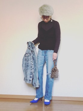 「INGNI（イング）のアイテム」を使った、kii610さん（レディース・161cm・40代）の冬コーディネート
