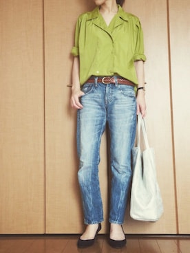 「Otto（オットー）のアイテム（トップス）」を使った、kii610さん（レディース・161cm）の秋コーディネート