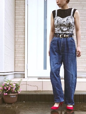 「ビスチェコーデ」｜kii610さん（レディース・161cm）の夏コーディネート